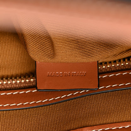Celine Triomphe Canvas Calfskin Horizontal Cabas Tan 7 of 13
