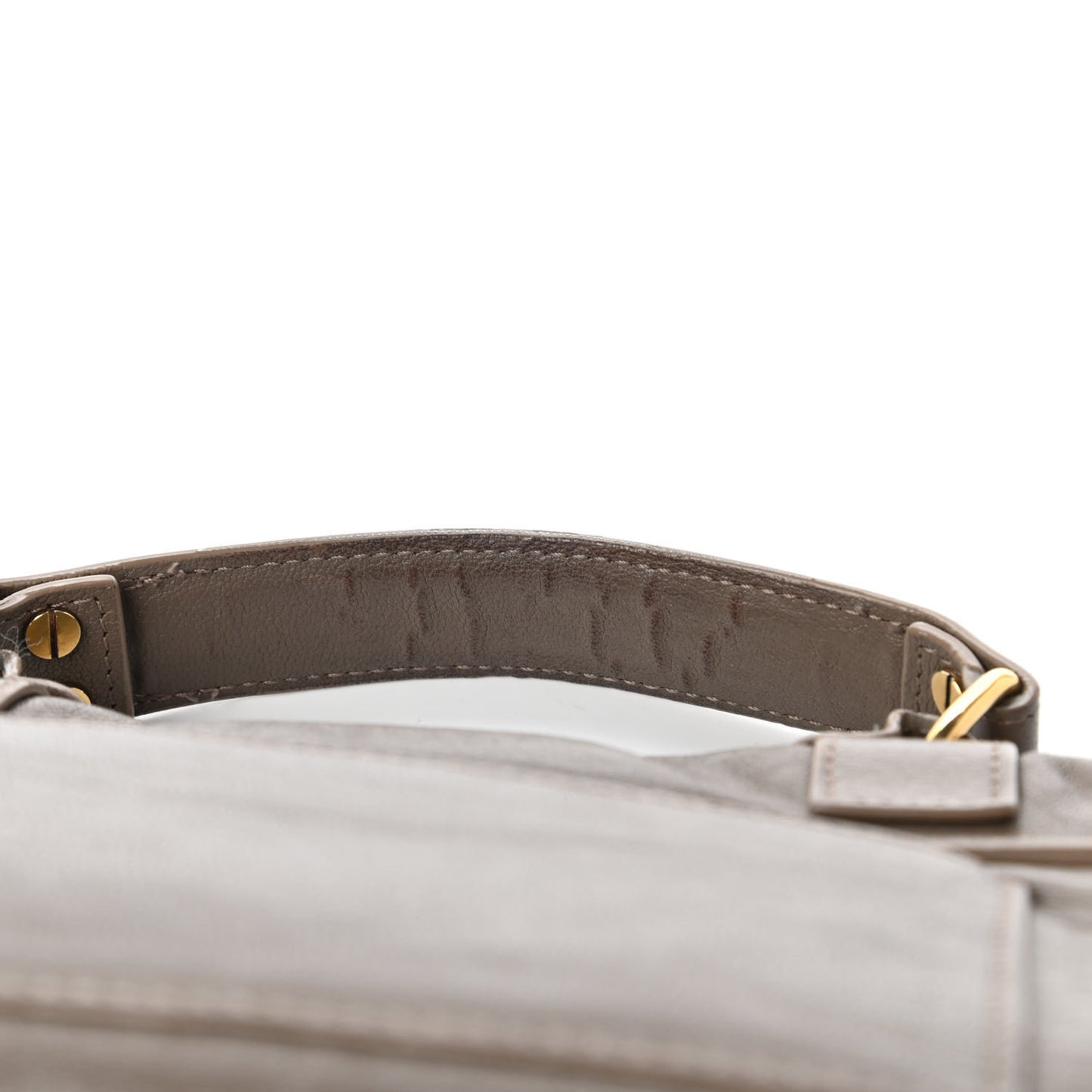 Lambskin Tiny PS1 Satchel Smoke