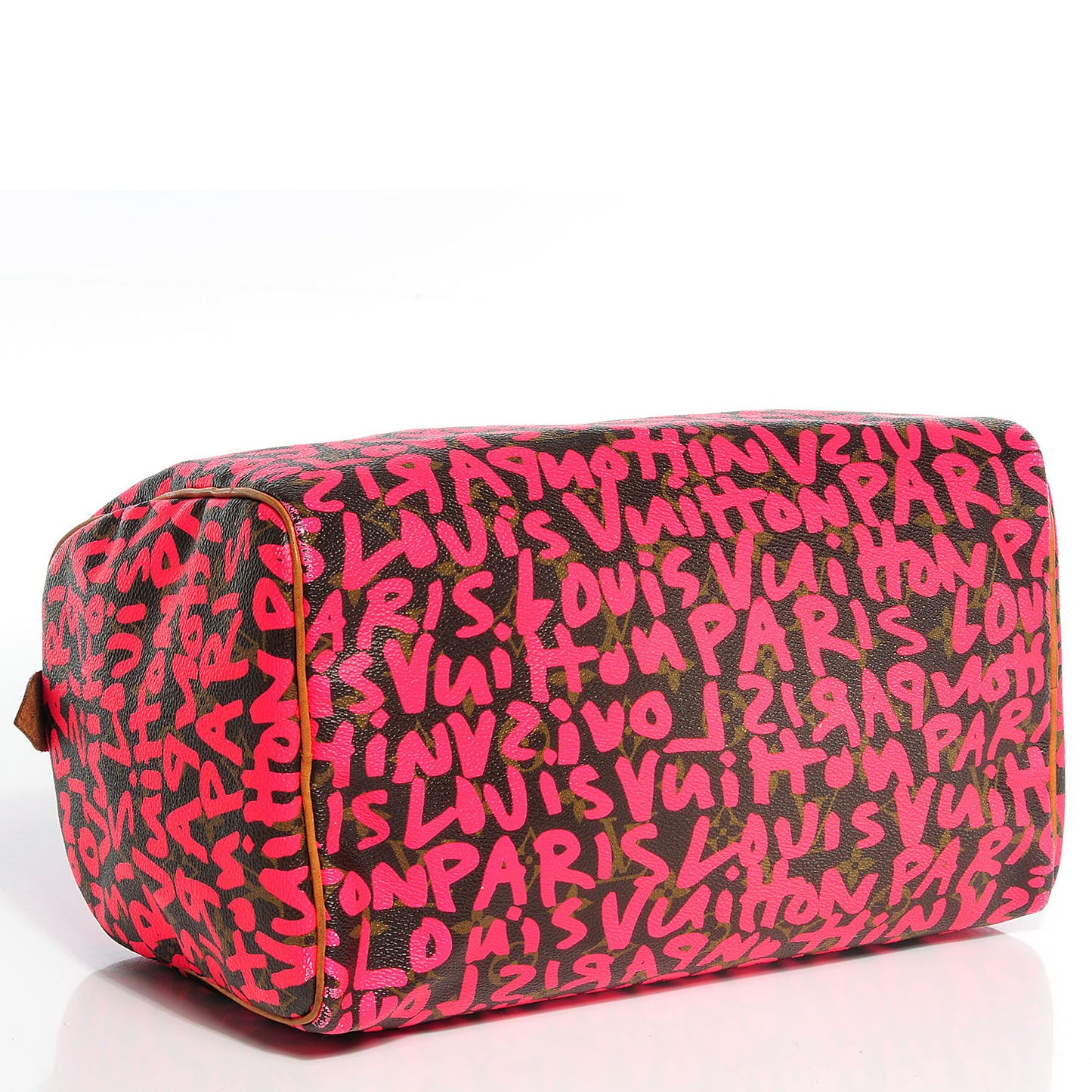 Monogram Graffiti Speedy 30 Fuchsia