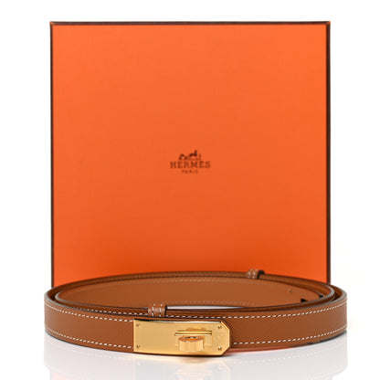 Hermes Epsom Kelly Belt Gold 4 of 4