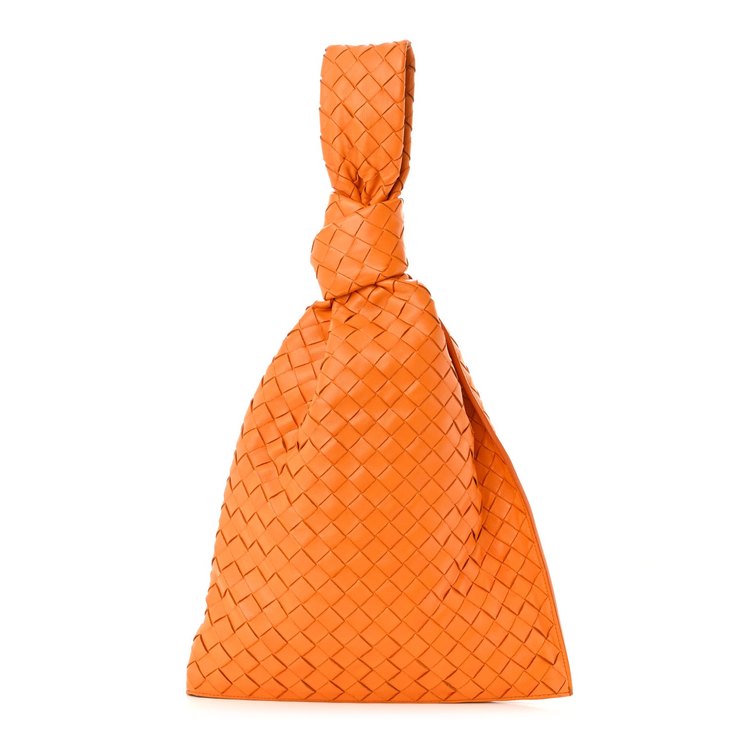 Bottega Veneta Nappa Intrecciato BV Twist Orange 1 of 14