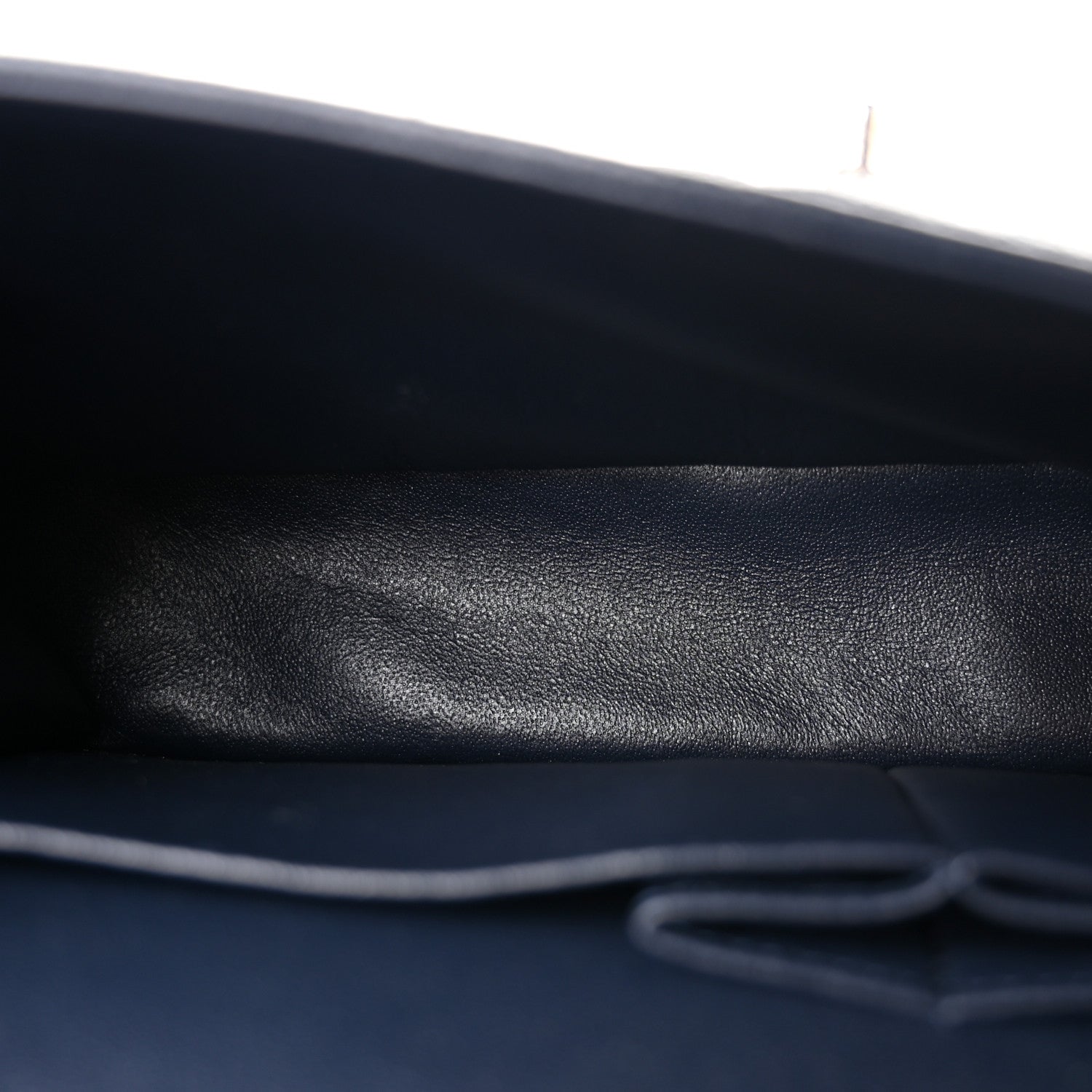 Chanel Caviar Quilted Medium Double Flap Navy 5 of 11