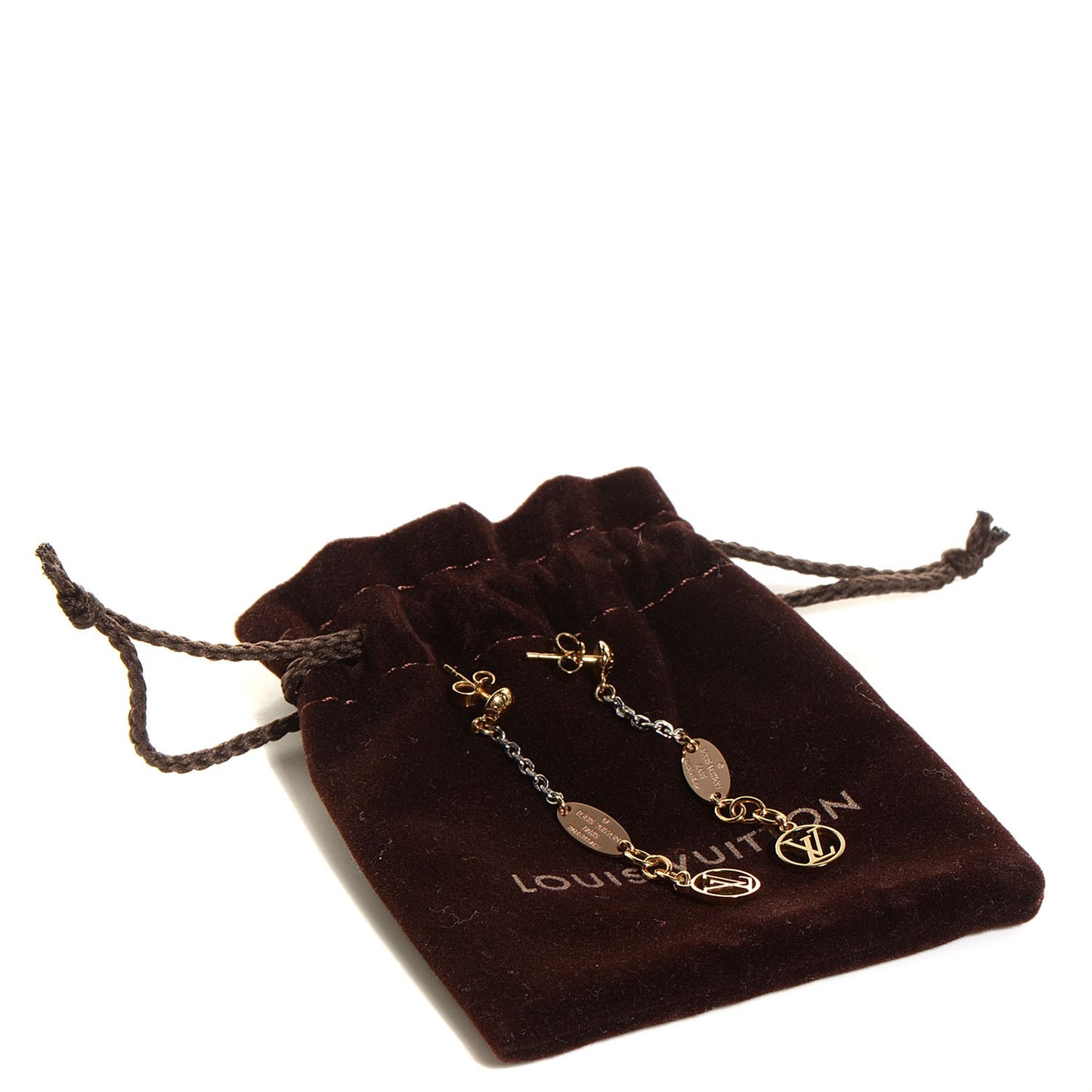 Logomania Earrings Gold