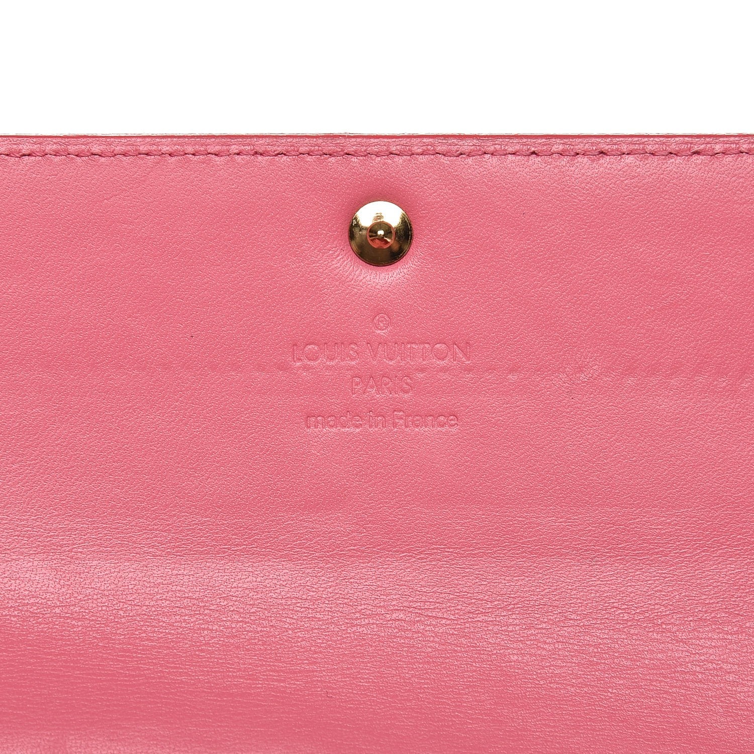 Louis Vuitton Vernis Sarah Wallet Framboise 6 of 7
