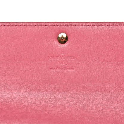 Louis Vuitton Vernis Sarah Wallet Framboise 6 of 7