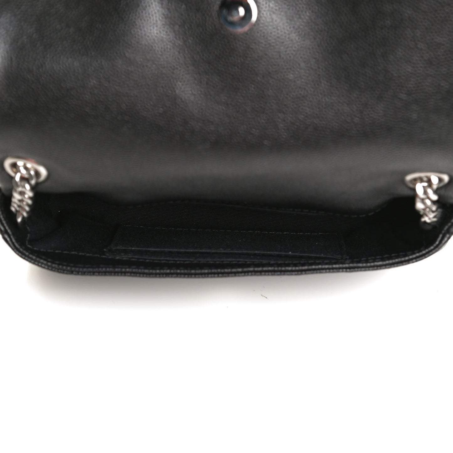 Grain De Poudre Monogram Toy West Hollywood Fold-Over Bag Black