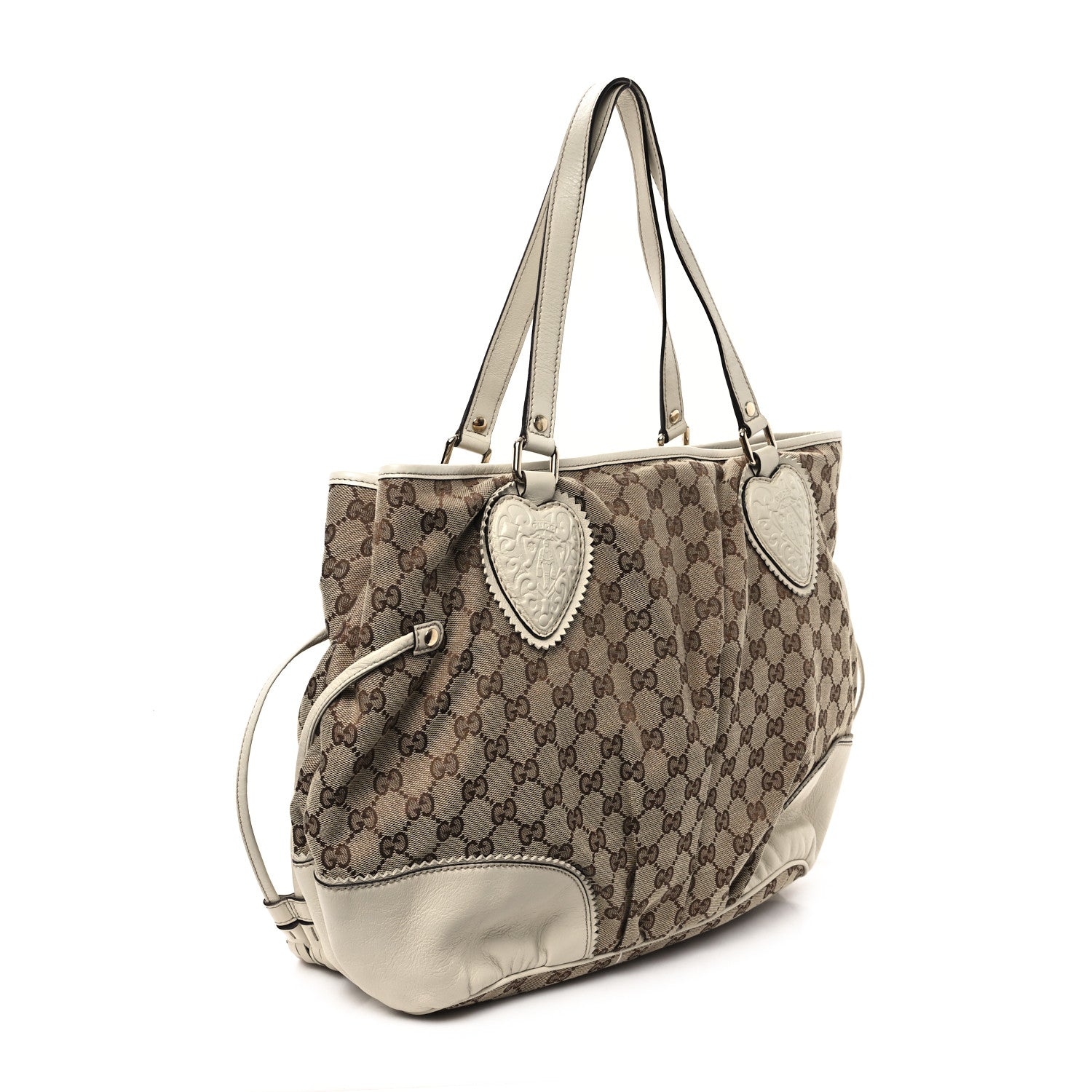 Gucci Monogram Large Tribeca Tote Off White 2 of 11
