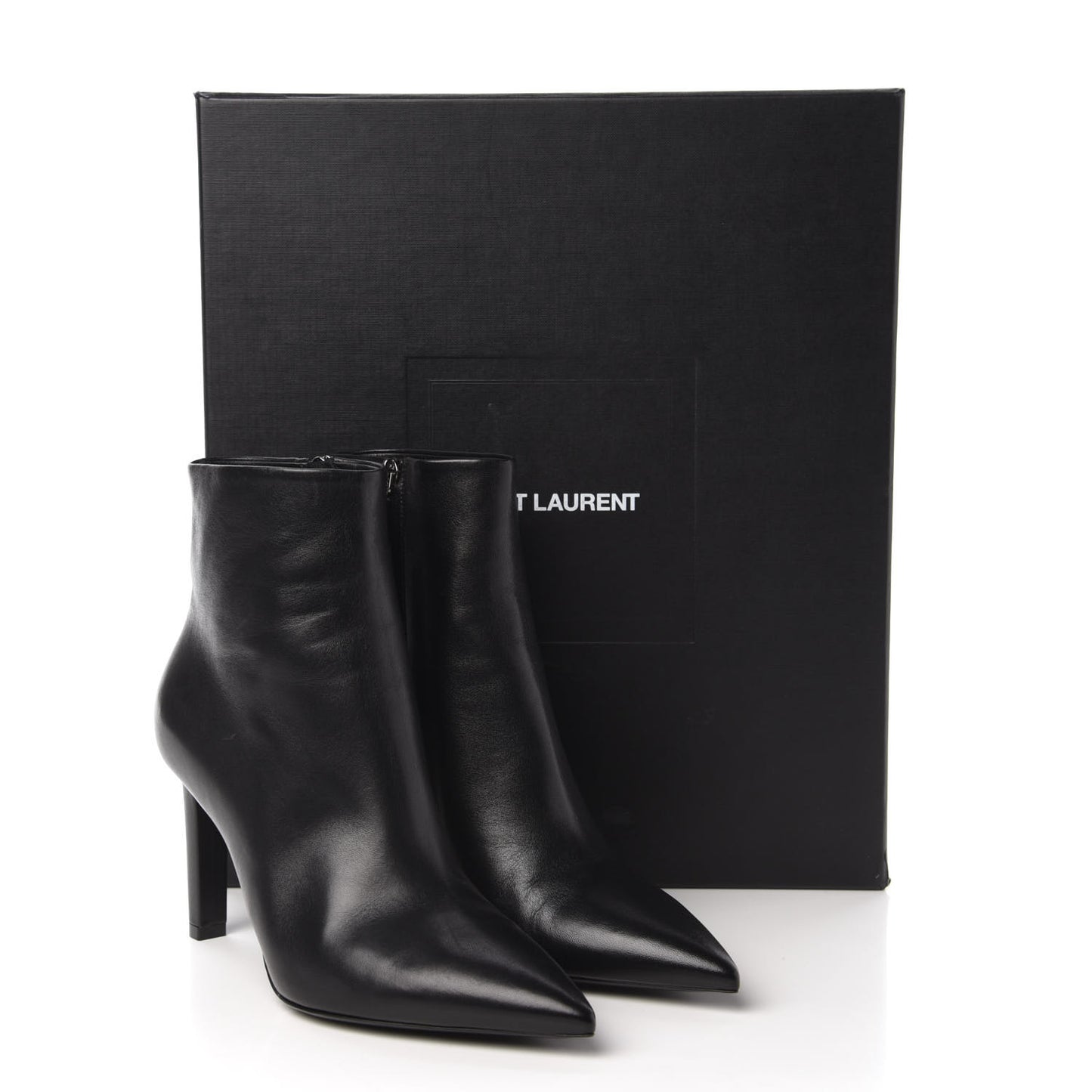 Santiago Russo Kate 85 Zip Bootie 38 Black