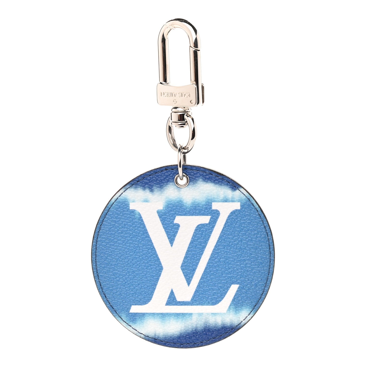 Louis Vuitton Monogram Escale Bag Charm Key Holder Blue 1 of 3