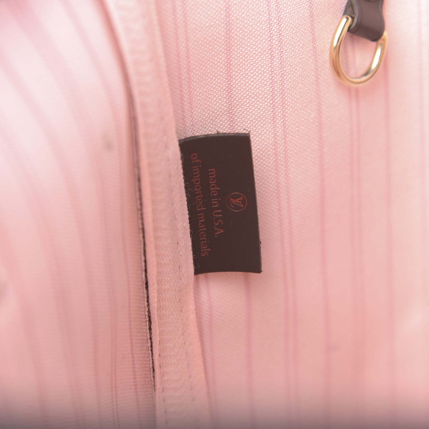 Louis Vuitton Damier Ebene Neo Neverfull MM Rose Ballerine 7 of 12