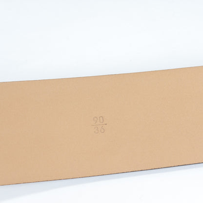 Chanel Calfskin CC Belt 90 36 Dark Brown 5 of 9