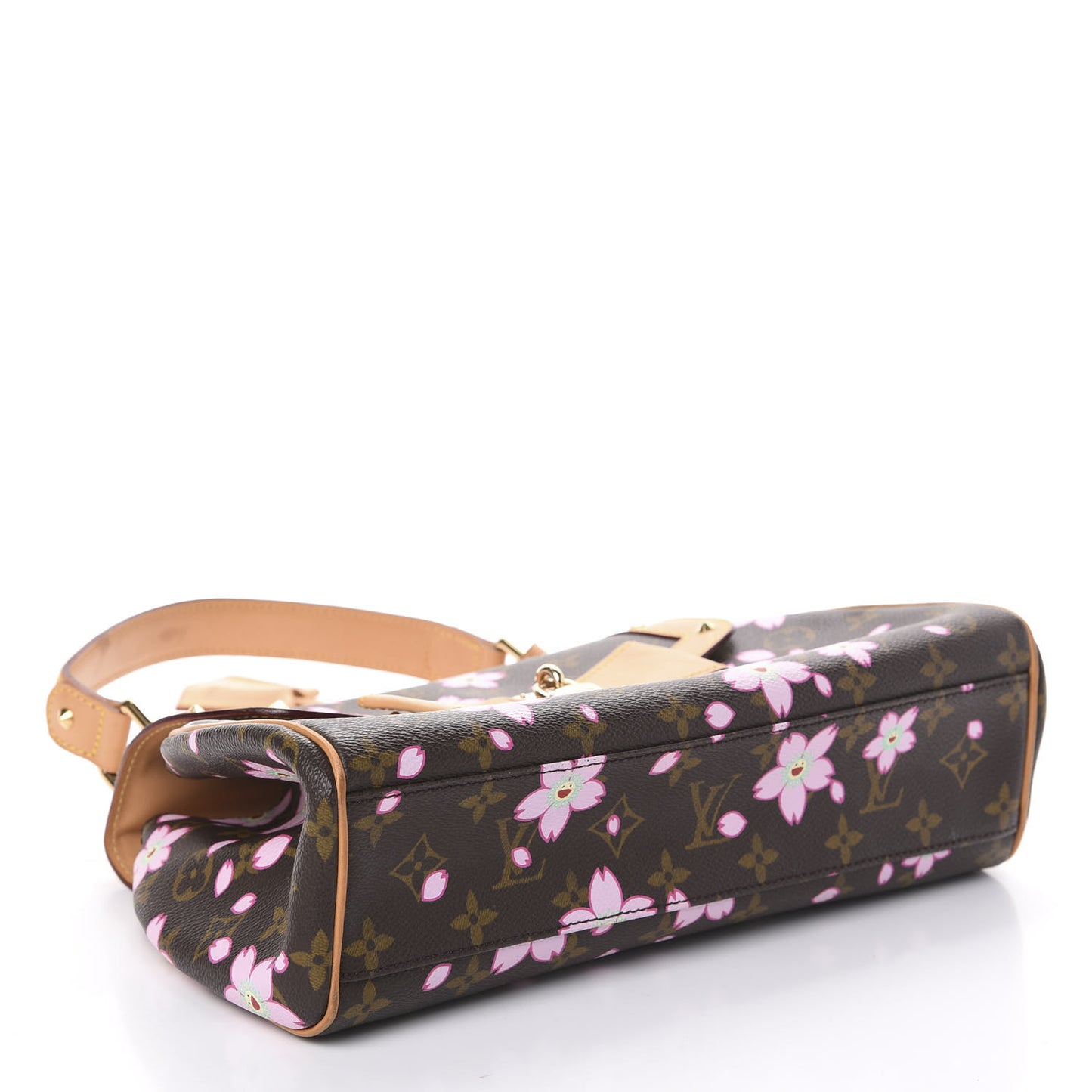 Monogram Cherry Blossom Sac Retro Bag Brown