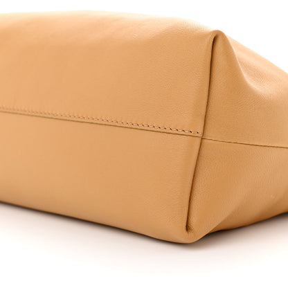 Loewe Mellow Nappa Donut Medium Chain Flamenco Knot Clutch Sahara 10 of 10