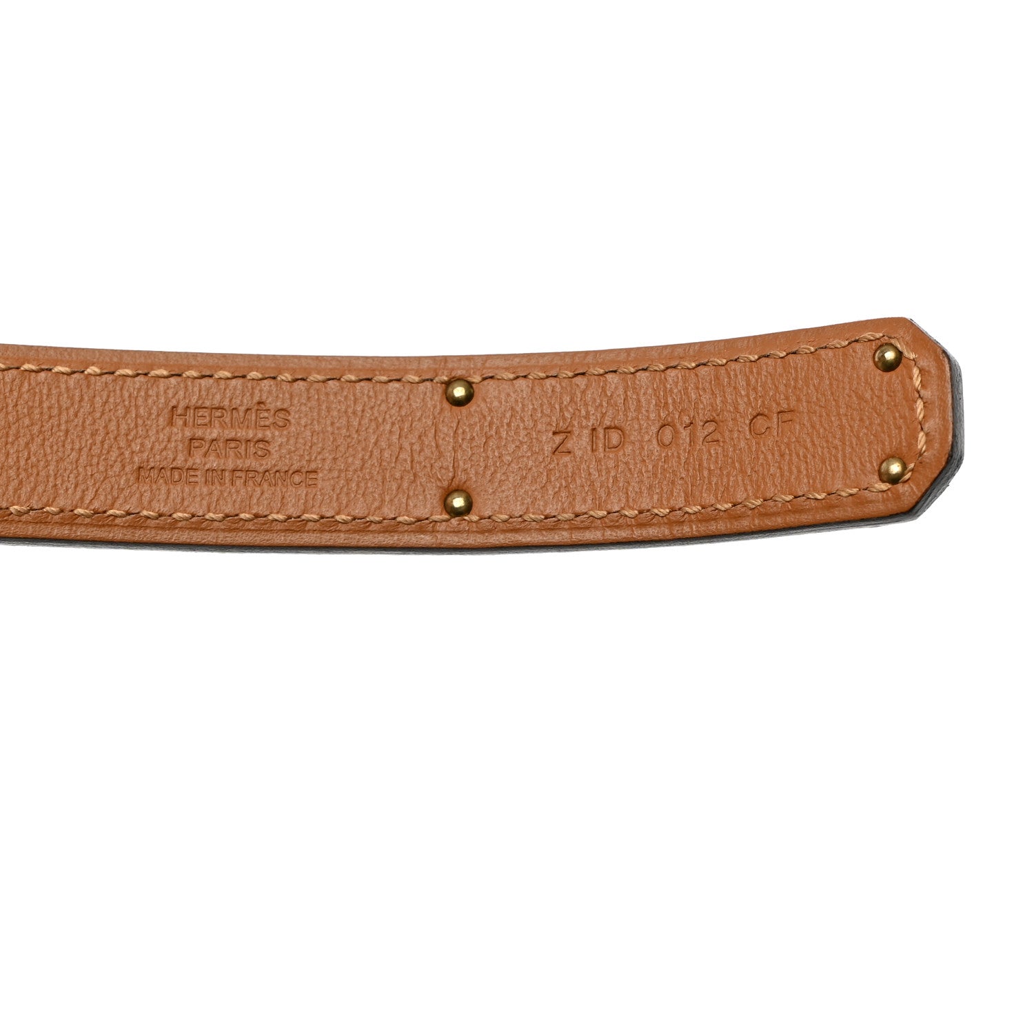 Hermes Epsom Kelly Belt White 3 of 4