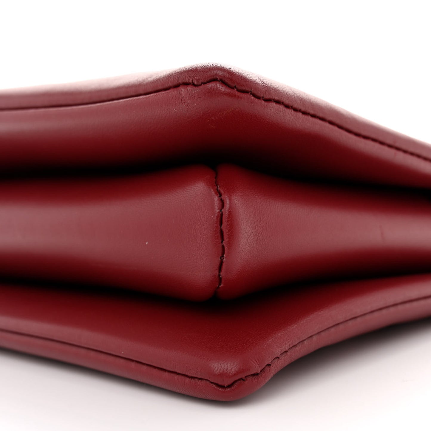 Lambskin Embossed Monogram Coussin PM Wine