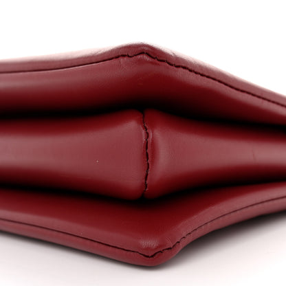 Louis Vuitton Lambskin Embossed Monogram Coussin PM Wine 10 of 11