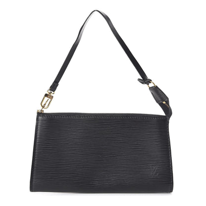 Louis Vuitton Epi Pochette Accessories 24 Black 1 of 10