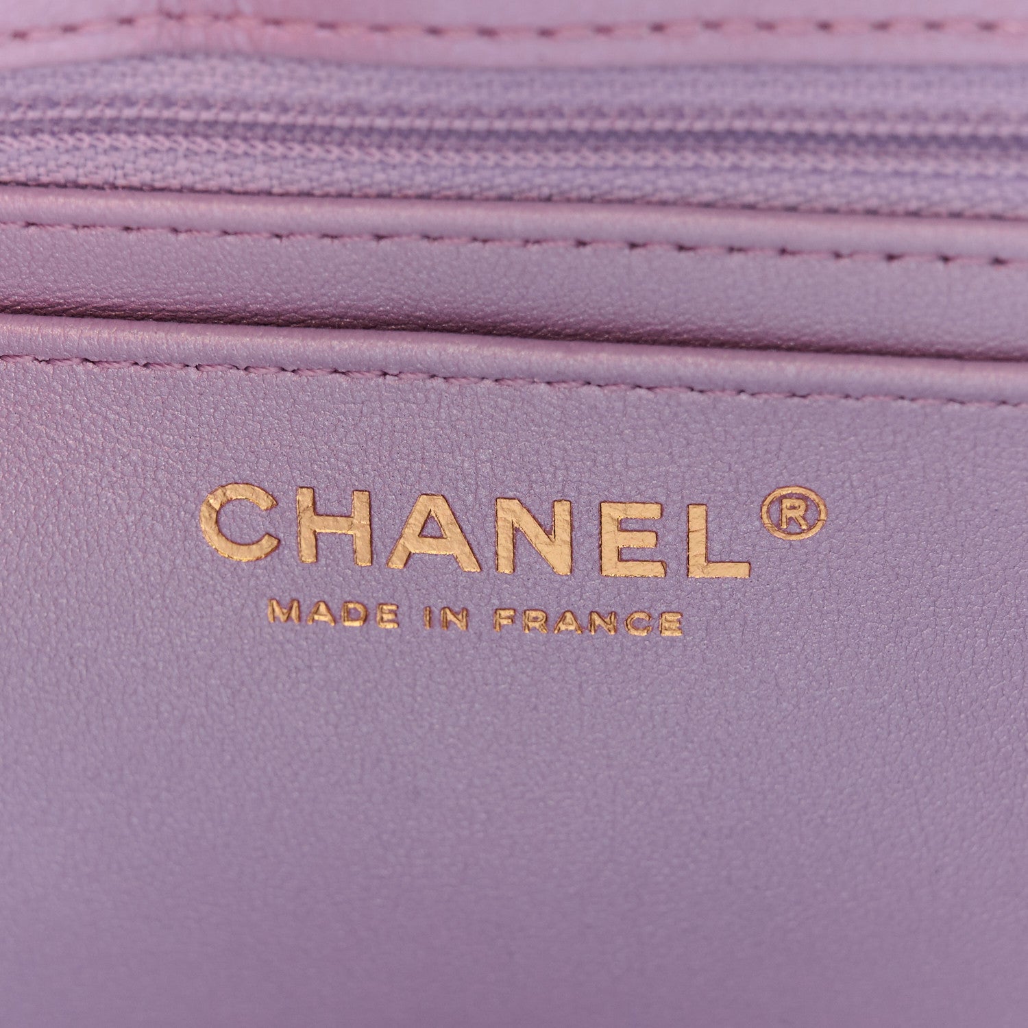 Chanel Glittered Aged Calfskin Quilted Mini 2.55 Reissue Flap Lilac 6 of 11