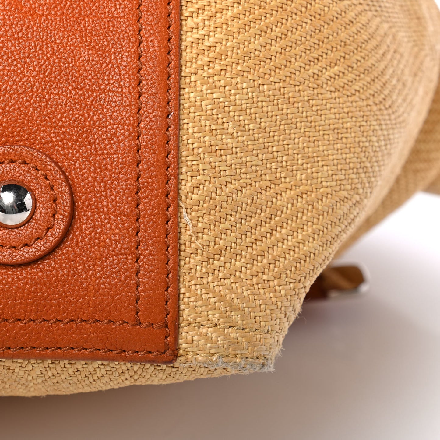 Straw Raffia Medium Downtown Tote
