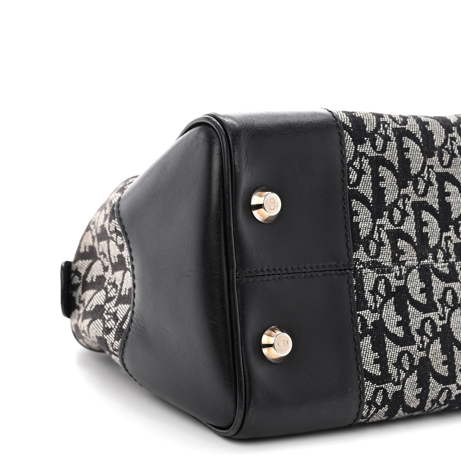 Christian Dior Monogram Boston Black 9 of 11