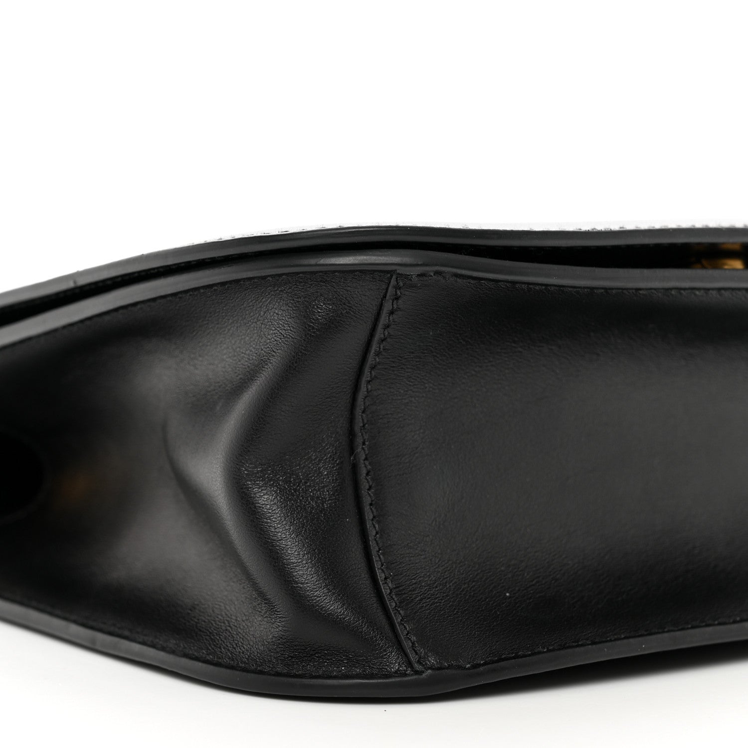 Prada City Calf Pionniere Saddle Bag Black 7 of 8