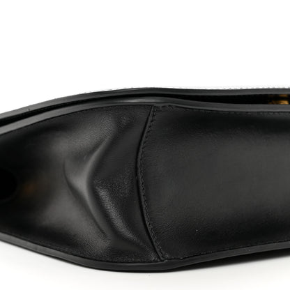 Prada City Calf Pionniere Saddle Bag Black 7 of 8