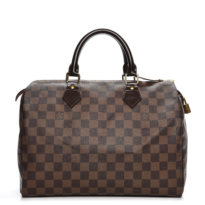 Louis Vuitton Damier Ebene Speedy 30 1 of 14