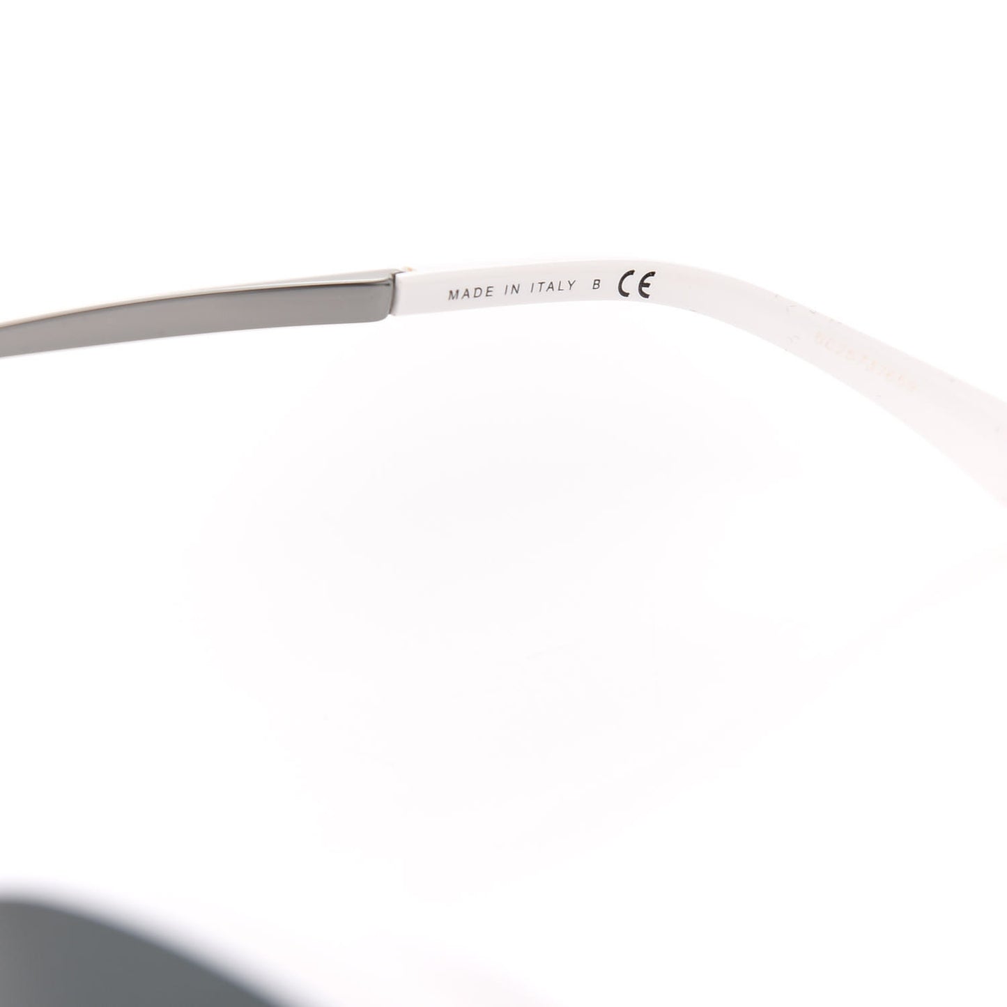 Acetate Pearl Butterfly Sunglasses 5338-H White