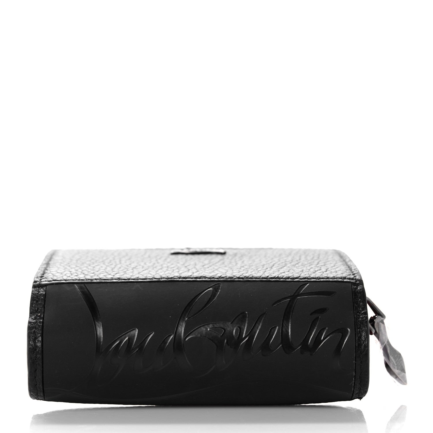 Christian Louboutin Calfskin Mini Paloma Wallet Black 8 of 9