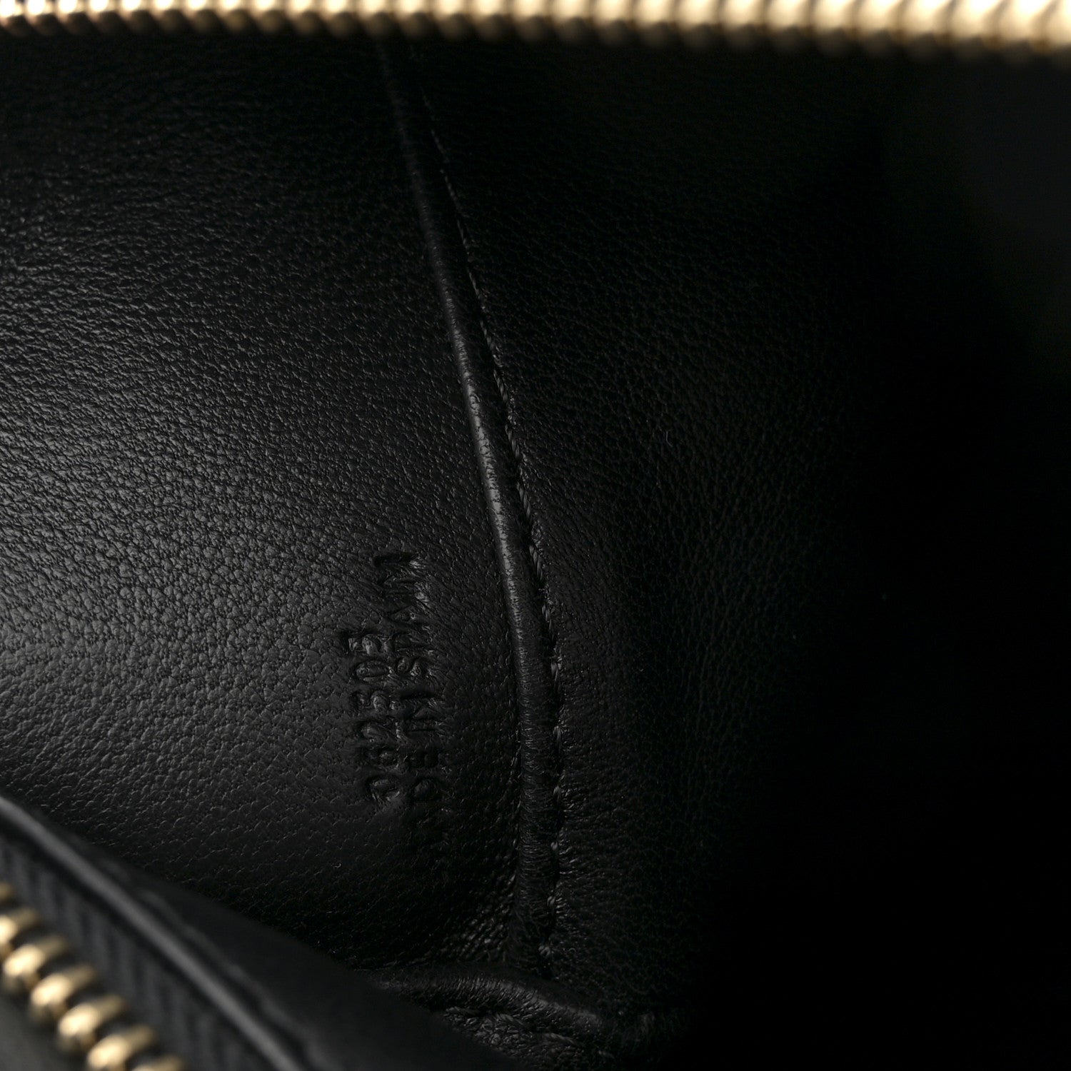 Loewe Lambskin Small Featherlight Puzzle Bag Black 7 of 10