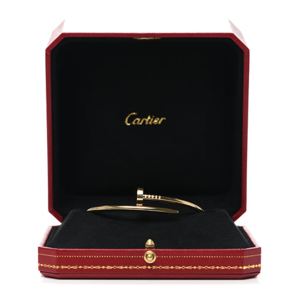 Cartier 18K Yellow Gold Juste Un Clou Bracelet 18 6 of 6