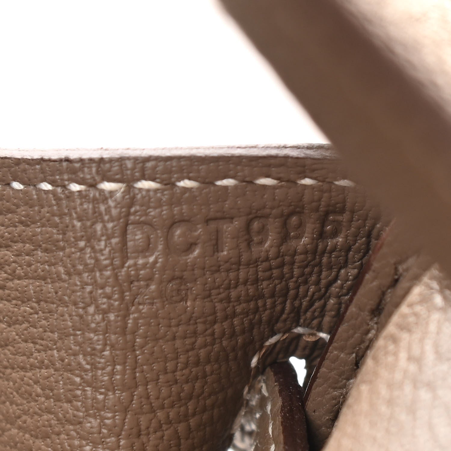 Hermes Togo Birkin 25 Etoupe 7 of 12