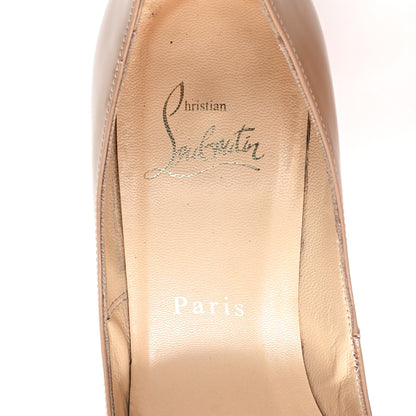 Christian Louboutin Patent So Kate 100 Pumps 37.5 Nude 8 of 8