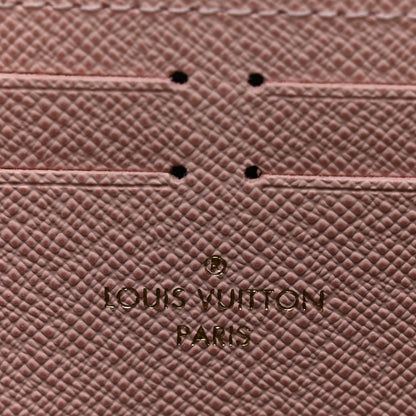 Louis Vuitton Monogram Clemence Wallet Rose Ballerine 6 of 7