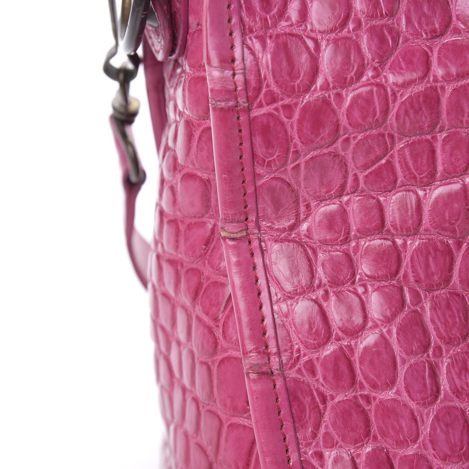Balenciaga Crocodile City Cypress Magenta 16 of 23