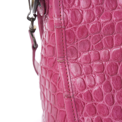 Balenciaga Crocodile City Cypress Magenta 16 of 23