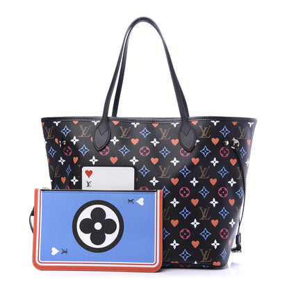 Louis Vuitton Game On Neverfull MM Black 1 of 11