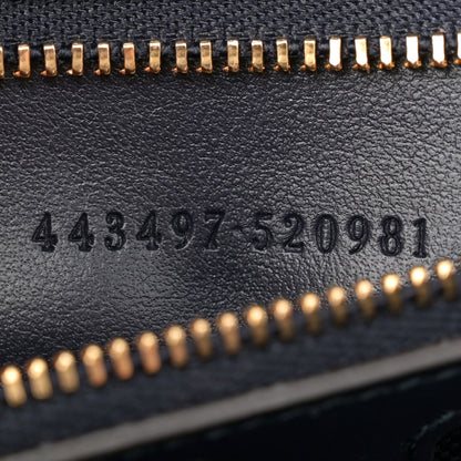 Gucci Wool Boucle Tweed Medium GG Marmont Shoulder Bag Blue Rosso Ancora 7 of 11