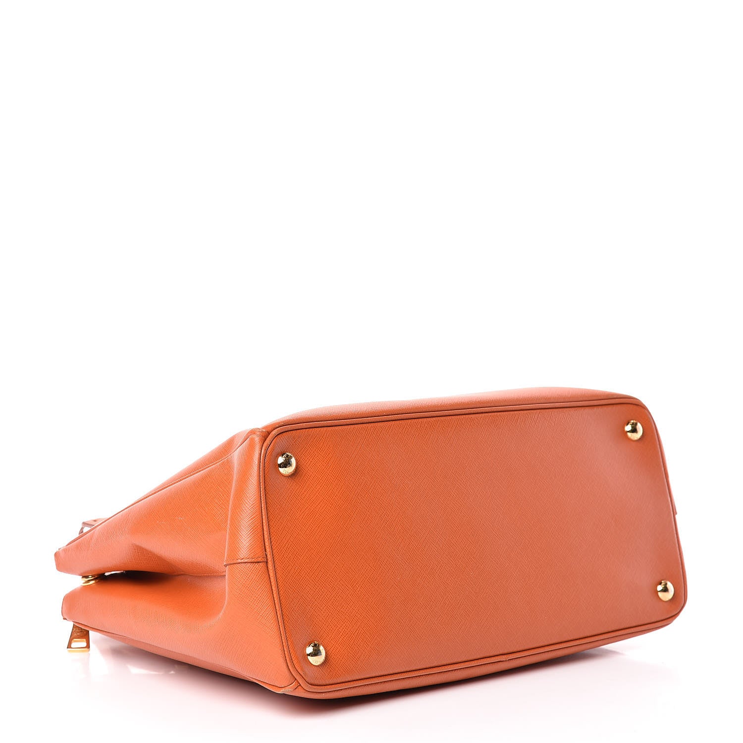 Prada Saffiano Medium Galleria Double Zip Tote Papaya 4 of 23