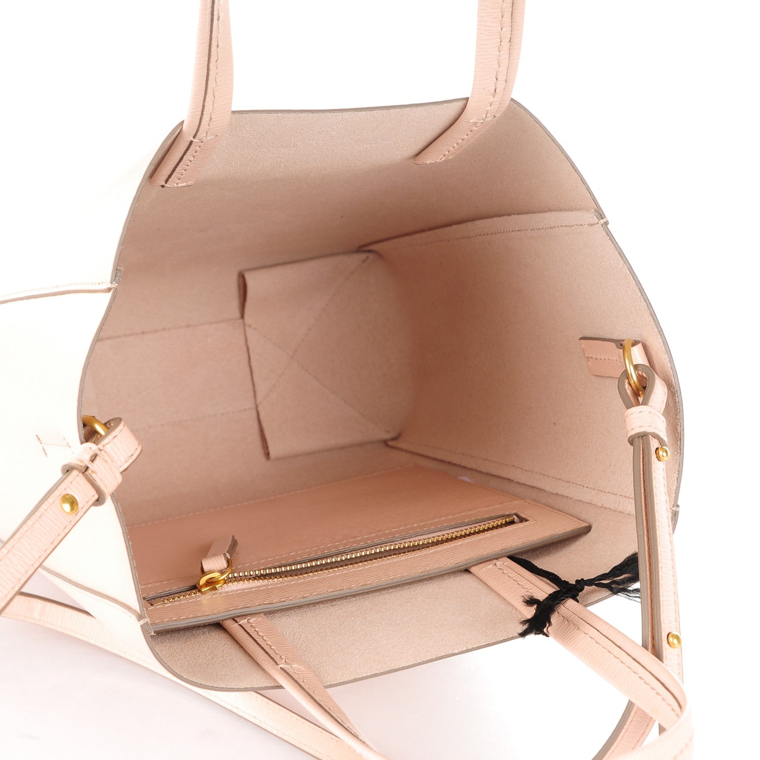 Celine Liege Calfskin Small Vertical Cabas Blush 5 of 7