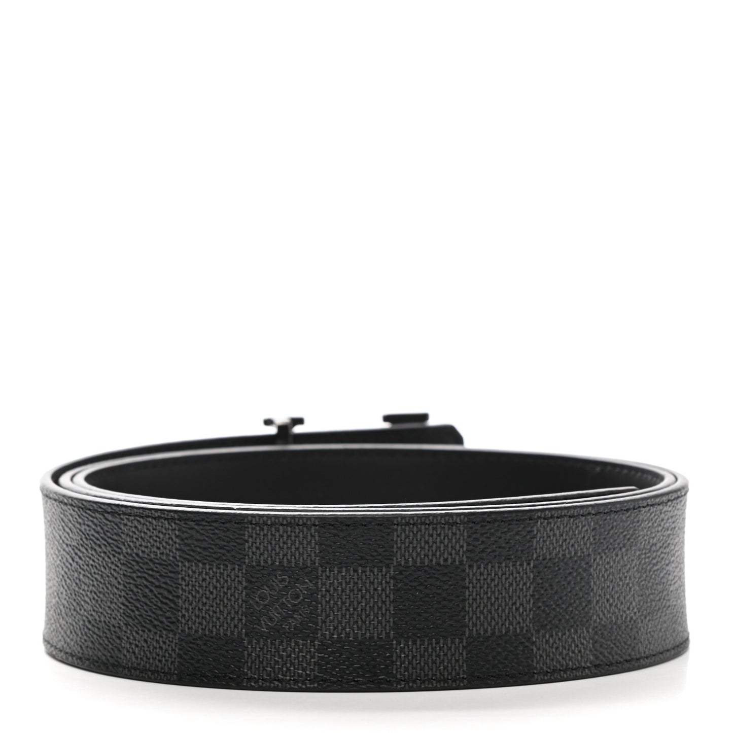 Damier Graphite Calfskin 40mm LV Initiales Reversible Belt 105 42