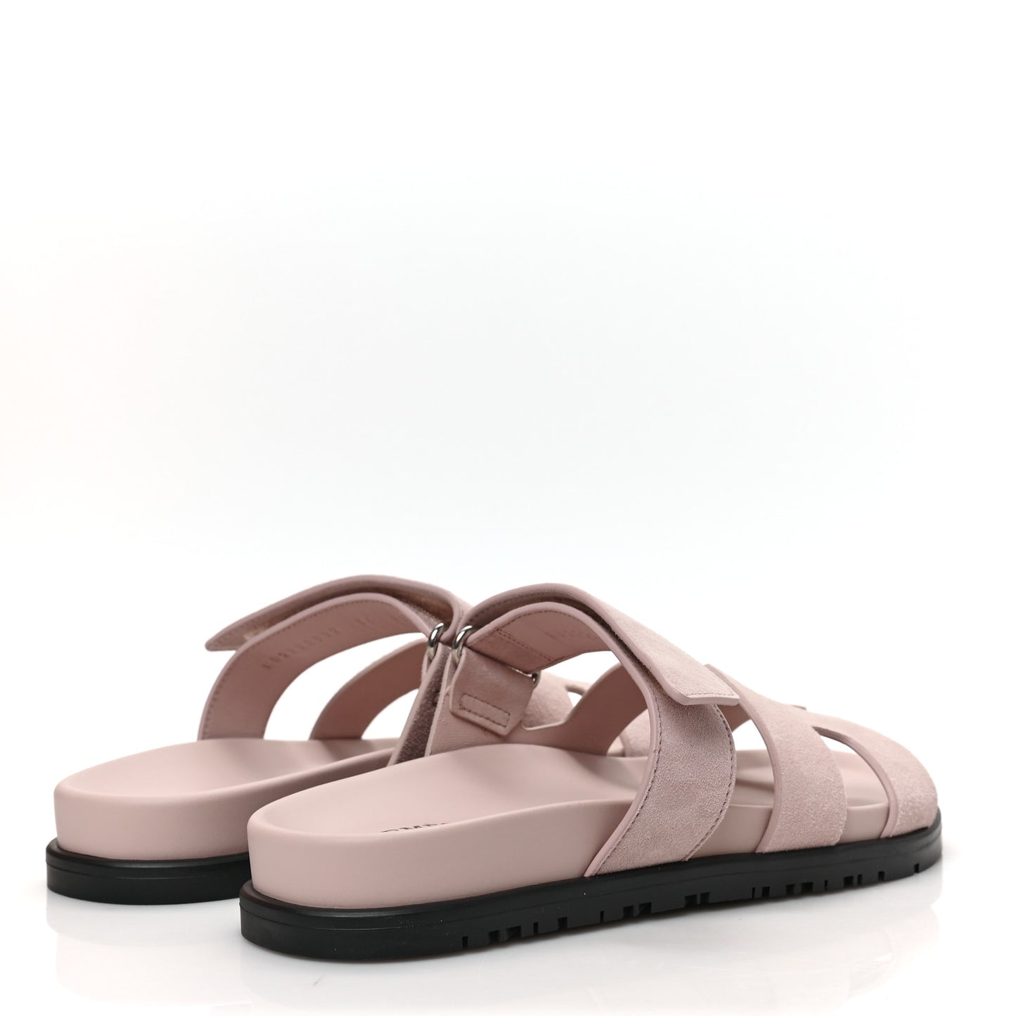 Suede Goatskin Womens Chypre Sandals 36 Rose Porcelaine
