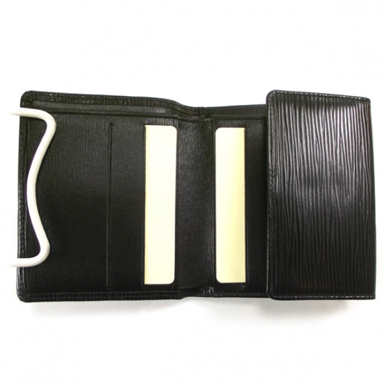 Epi Porte-Monnaie Wallet Noir