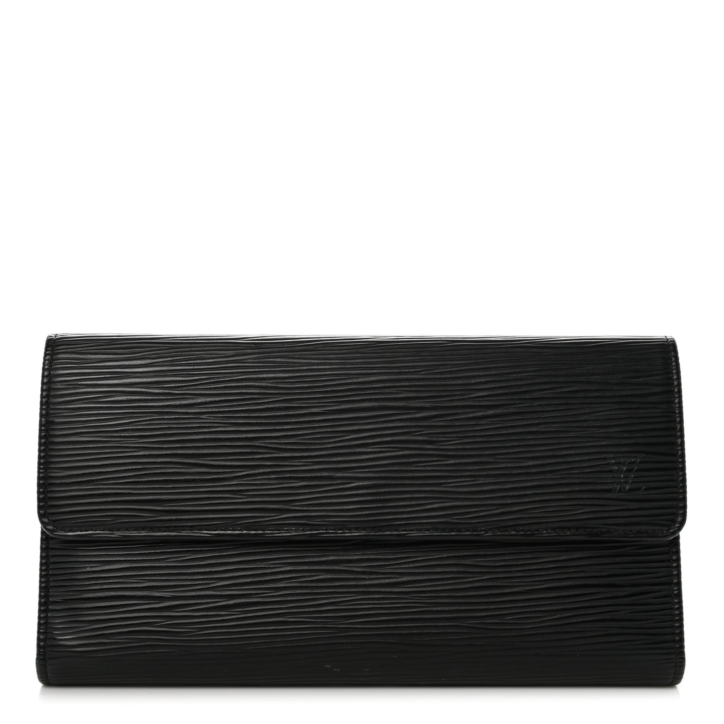 Epi Porte Tresor International Wallet Black
