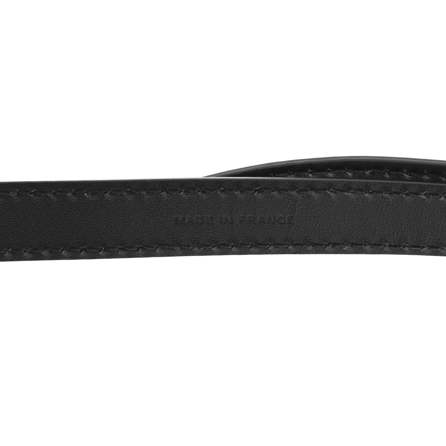Calfskin Adjustable Shoulder Strap Black
