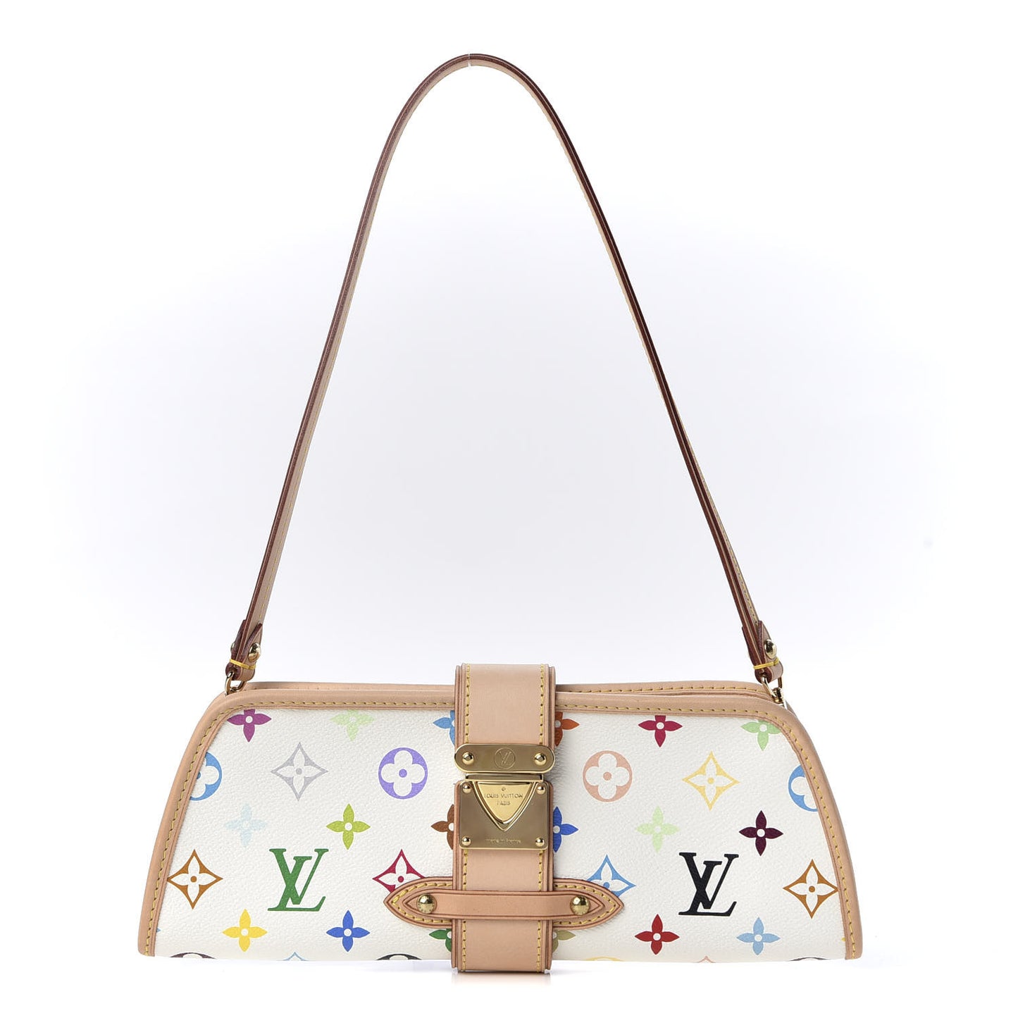 Monogram Multicolor Shirley White