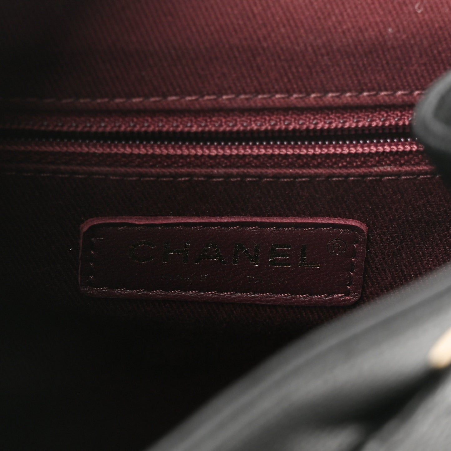 Caviar Quilted Business Affinity Backpack Black