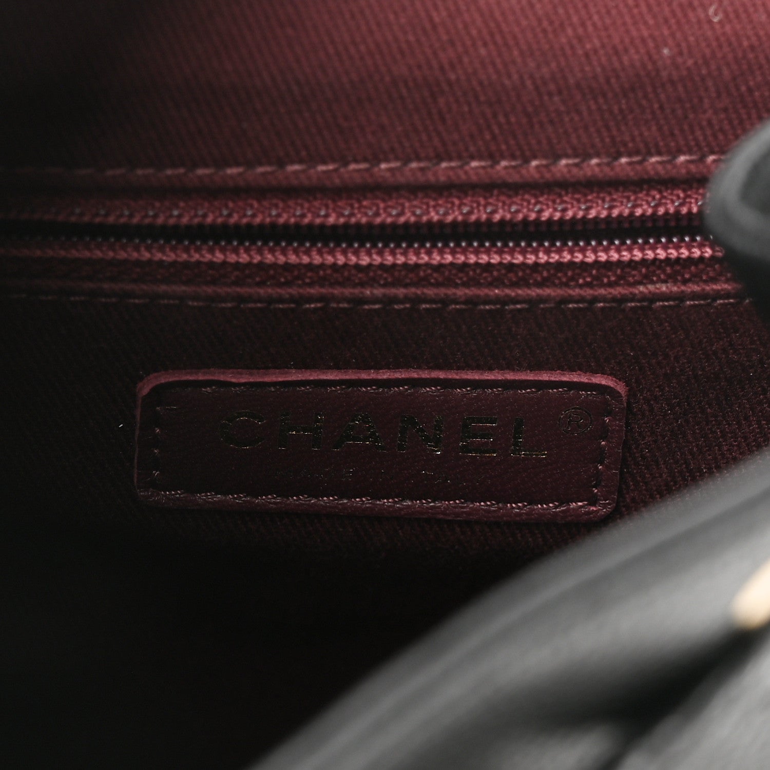 Chanel Caviar Quilted Business Affinity Backpack Black 6 of 10