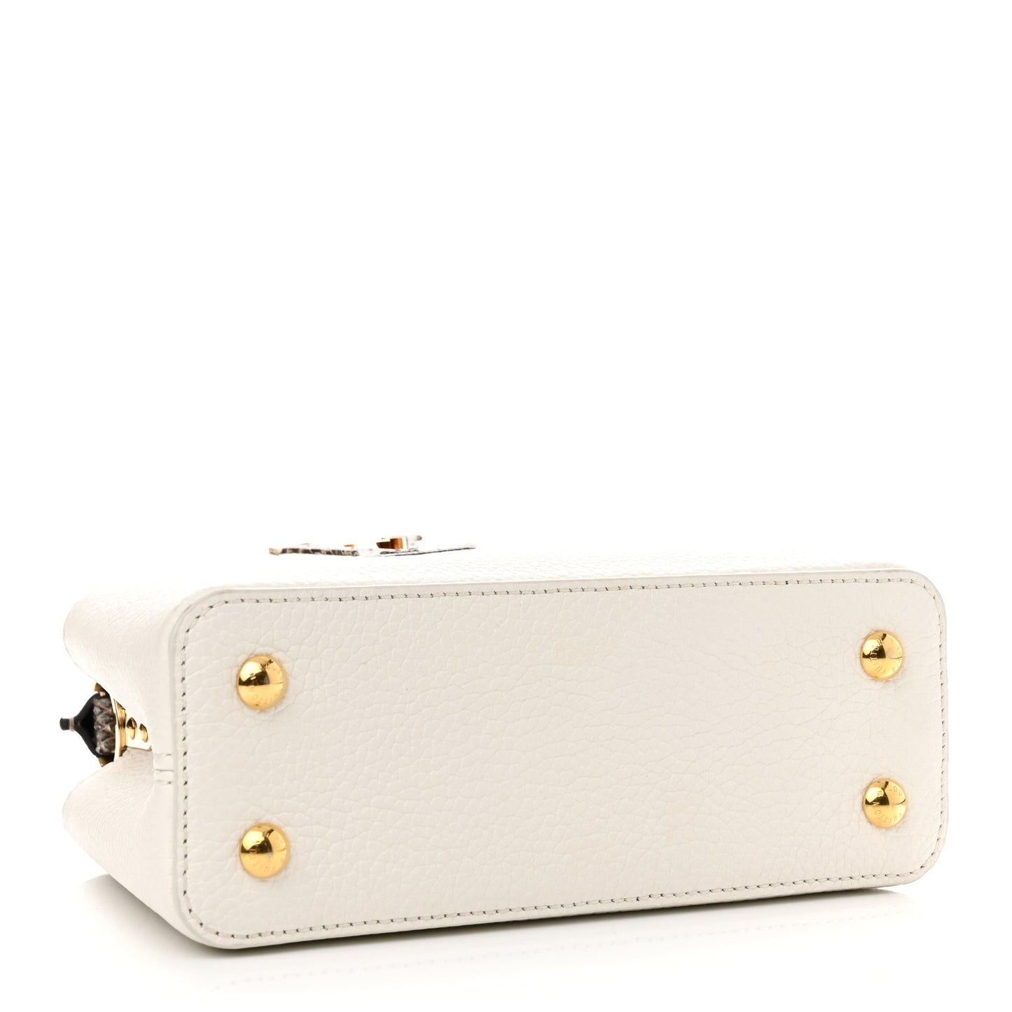 Taurillon Ayers Capucines Mini White Snow White