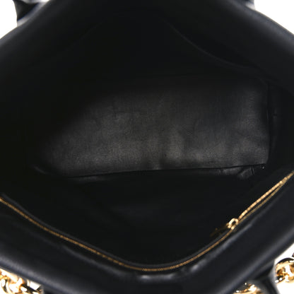 Bottega Veneta Grained Calfskin Saint Germain Tote Black 4 of 10